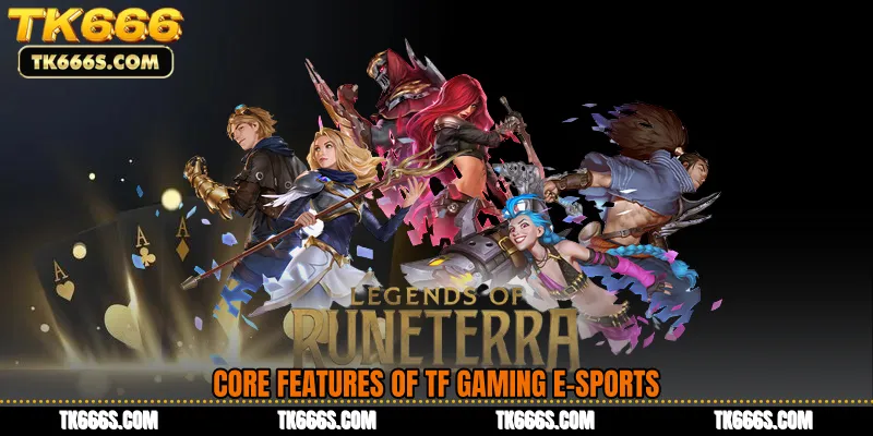 Core Features of TF Gaming E-Sports