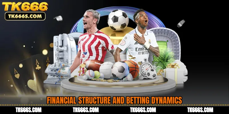 Financial Structure and Betting Dynamics