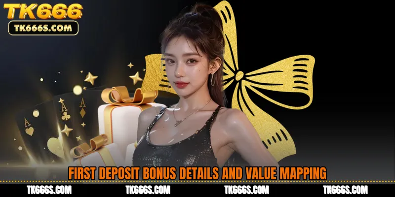 First deposit Bonus details and value mapping