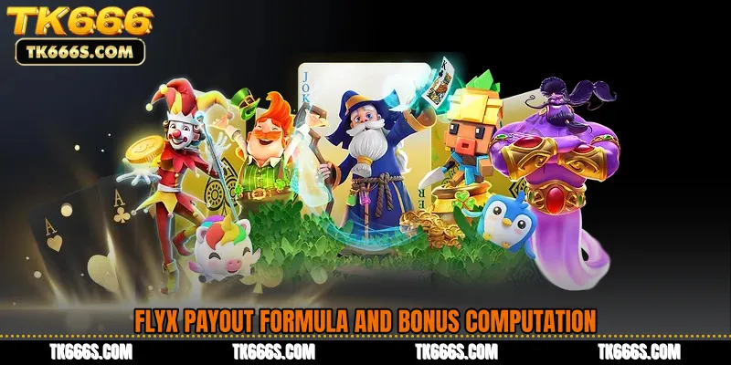 FlyX Payout Formula and Bonus Computation
