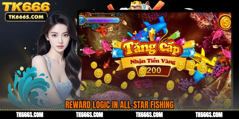 Reward Logic in All-Star Fishing