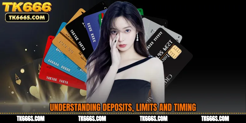 Understanding deposits, limits and timing